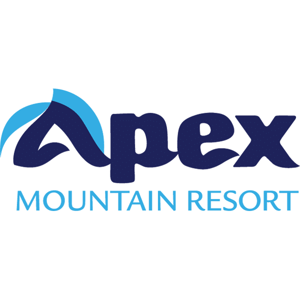 a blue and black logo