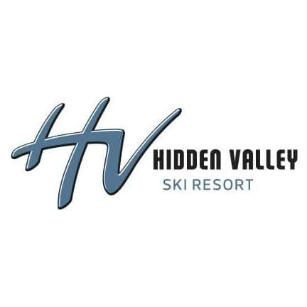 a logo for a ski resort