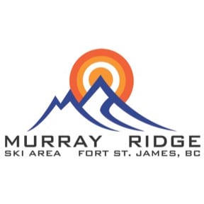 a logo for a ski area
