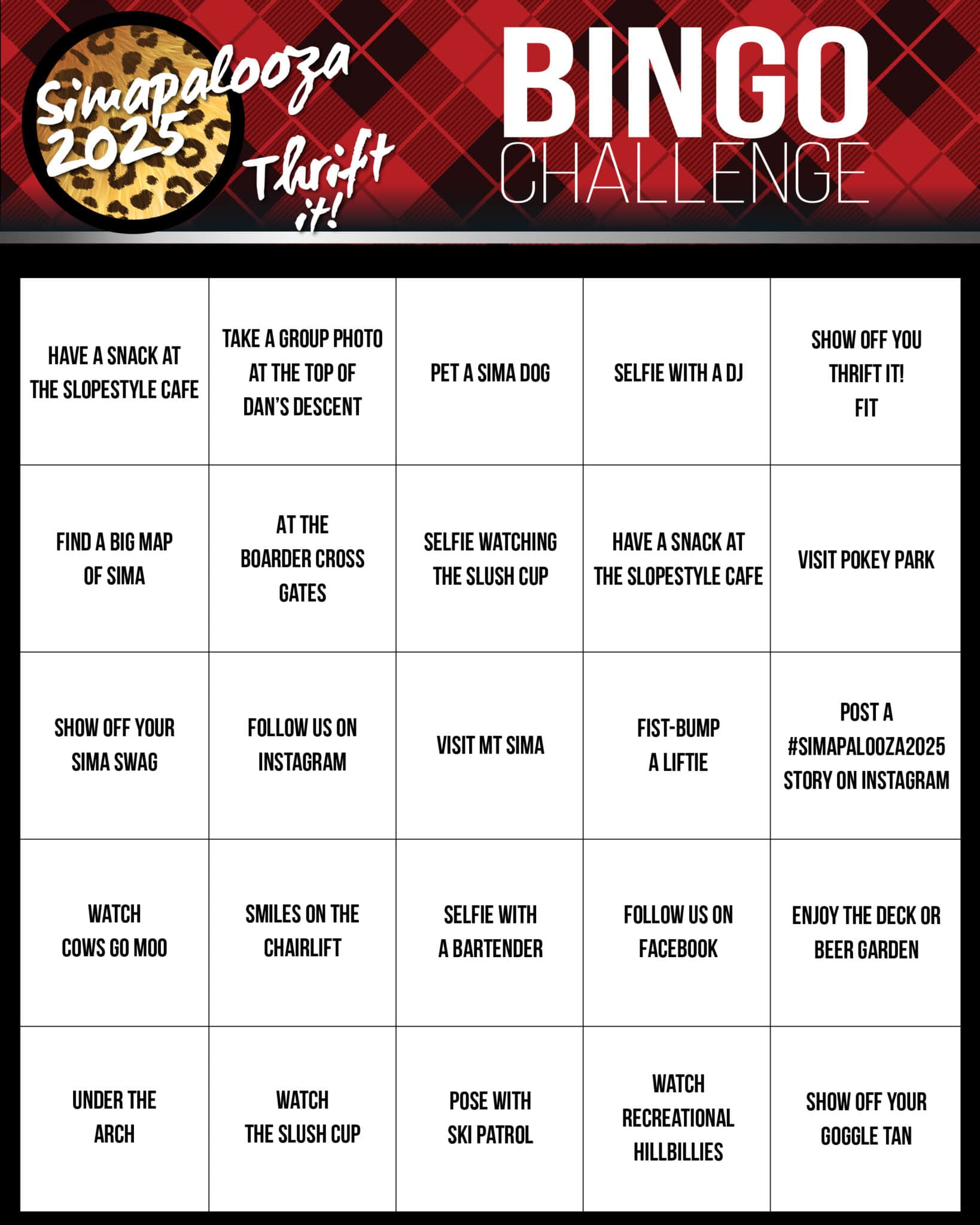 a bingo game with a red and black background
